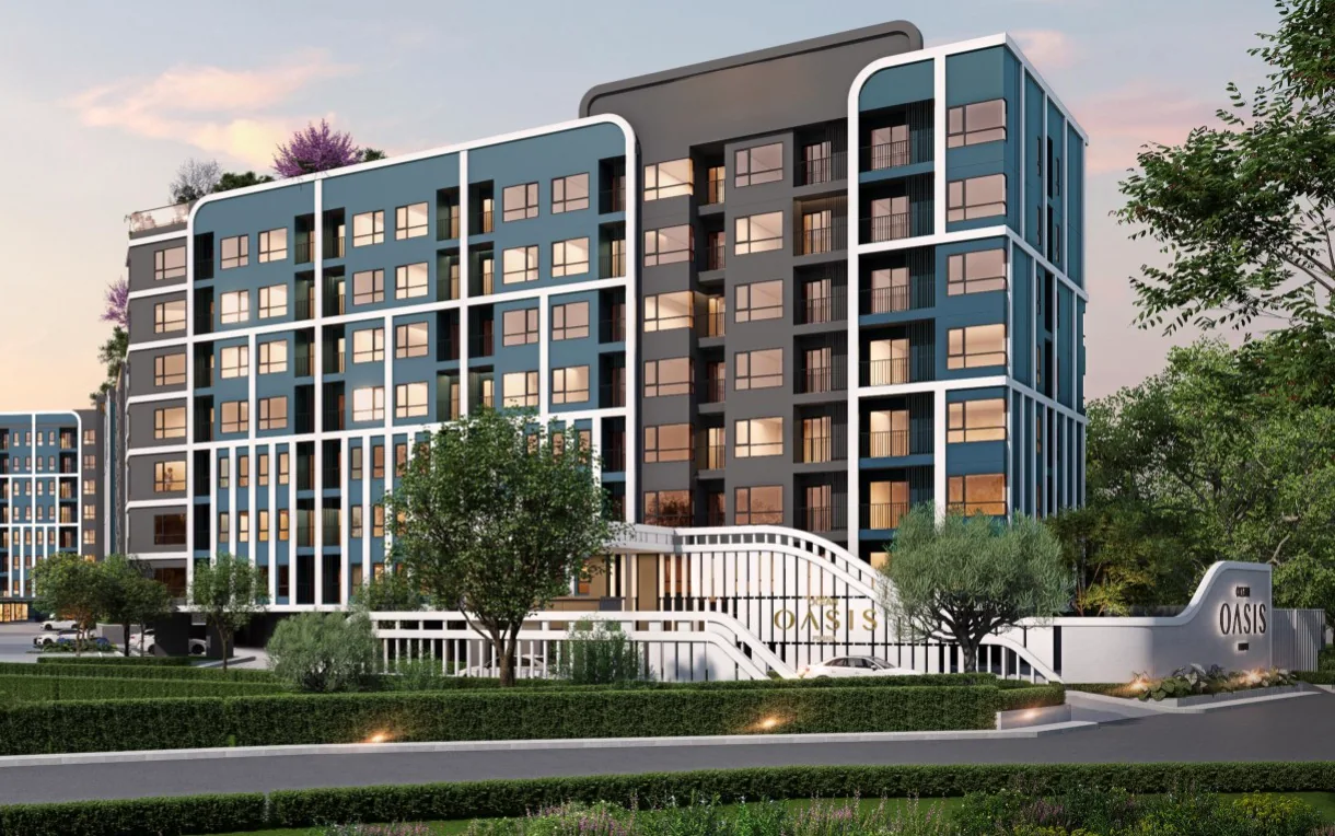Ocean Oasis Phuket — render of the condominium in Ratsada, Phuket Town